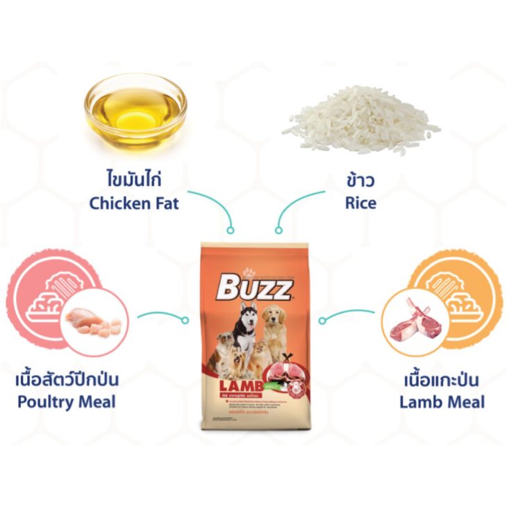 Buzz อาหารสุนัขโต Advanced Nutrition Dog Food - Image 2