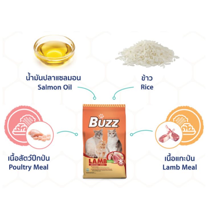 Buzz อาหารแมวโต Advanced Nutrition Cat Food - Image 3