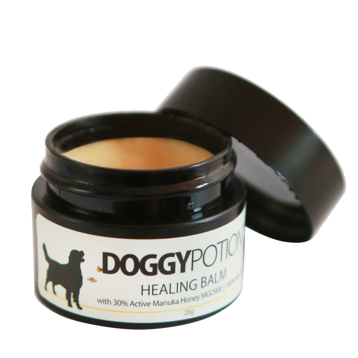 Doggy Potion บาล์มใช้ทาผิว เพิ่มความชุ่มชื้นลดผื่นคัน สำหรับสุนัข 20 g